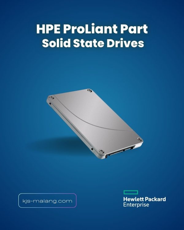 HPE Enterprise SSD original untuk server ProLiant.